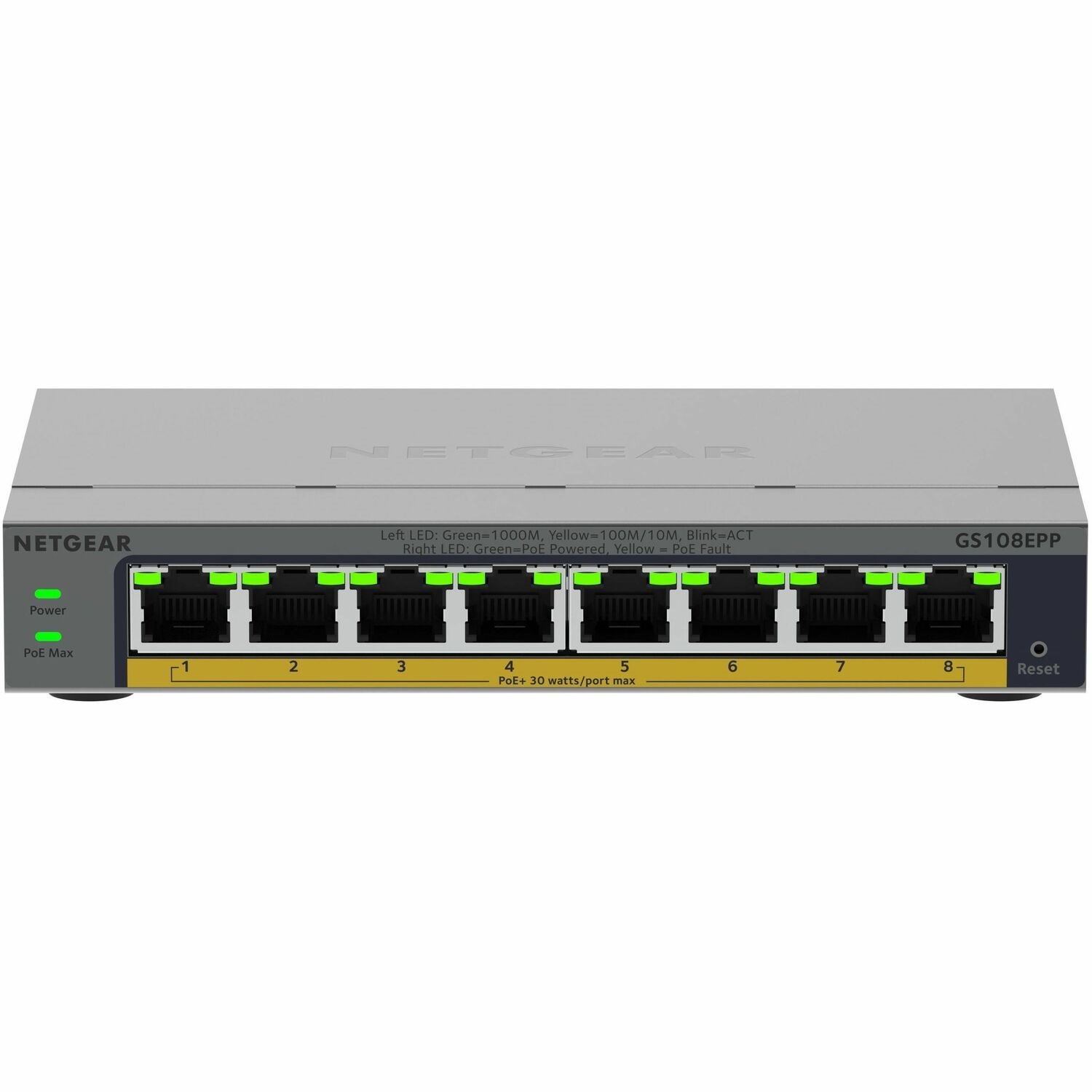 Netgear Business GS108EPP Ethernet Switch
