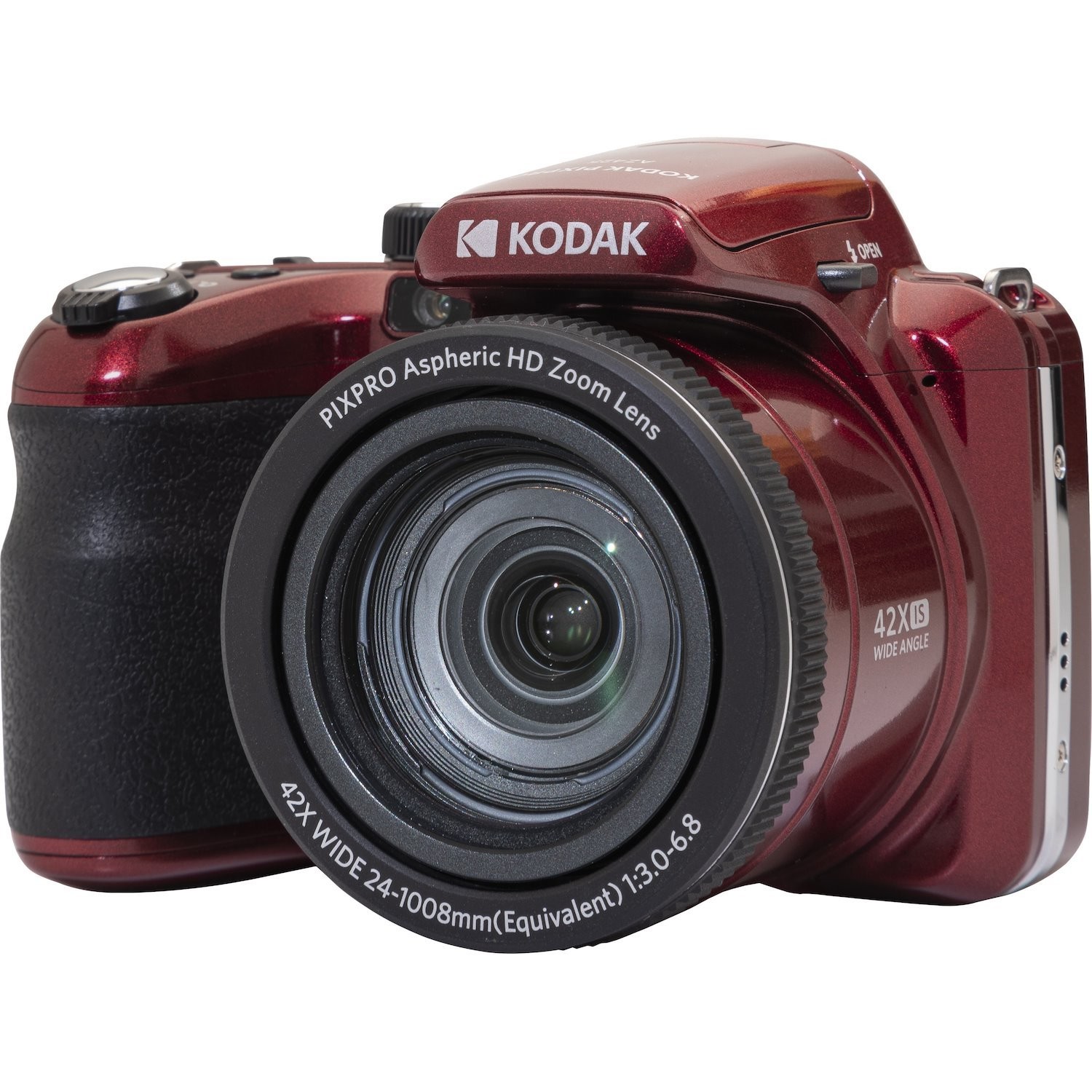 Kodak PIXPRO AZ425 20.7 Megapixel Bridge Camera - Red