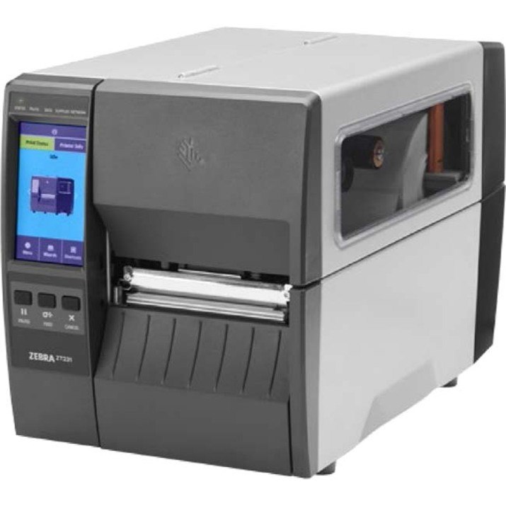 Zebra ZT231 Desktop Thermal Transfer Printer - Monochrome - Label Print - Ethernet - USB - USB Host - Serial - Bluetooth - EU, UK, AUS, JP