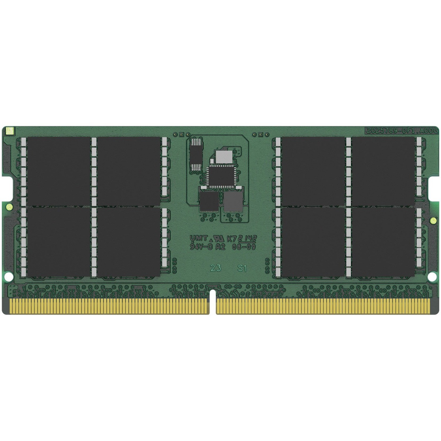 Kingston RAM Module for Notebook - 32 GB - DDR5-5600/PC5-44800 DDR5 SDRAM - 5600 MHz Dual-rank Memory - CL46 - 1.10 V
