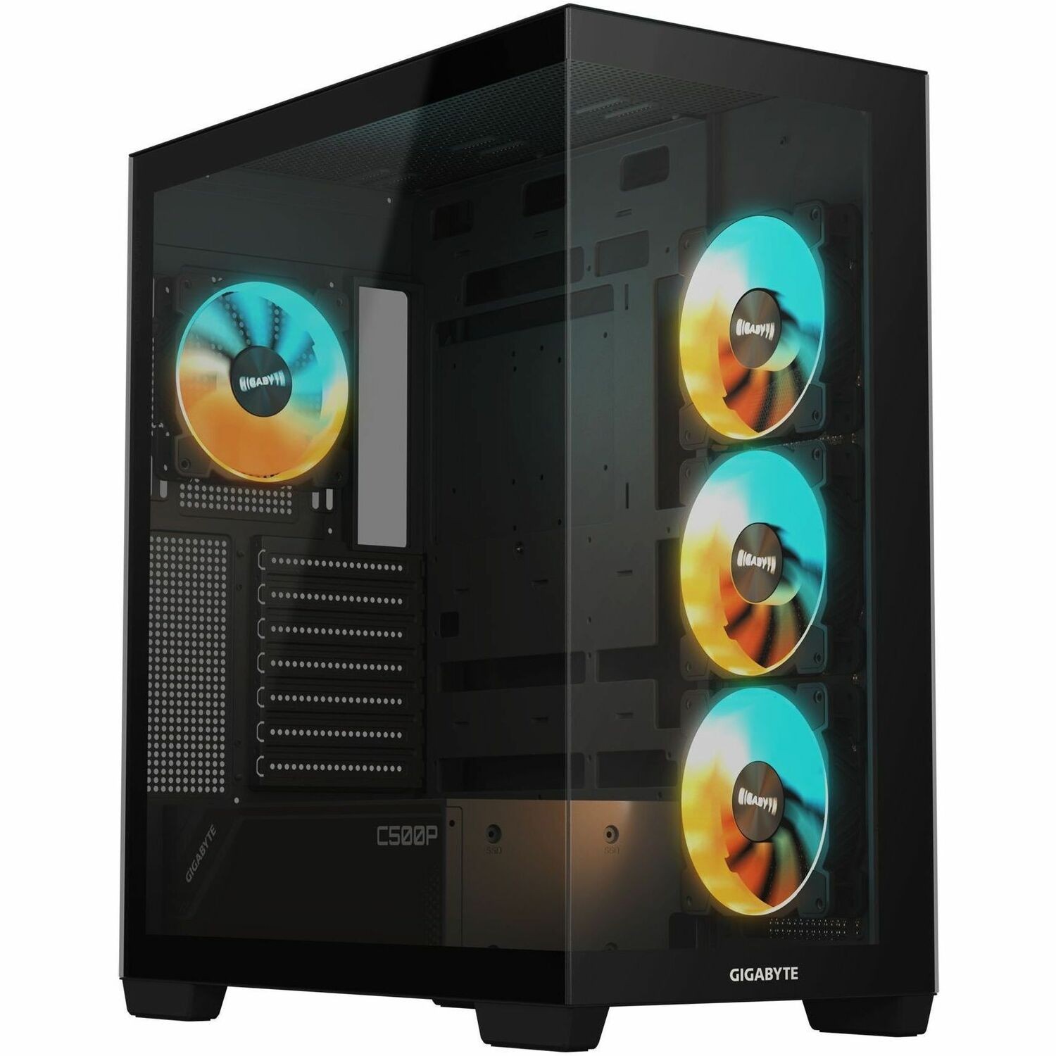 GIGABYTE C500 Panoramic Stealth Gaming Computer Case