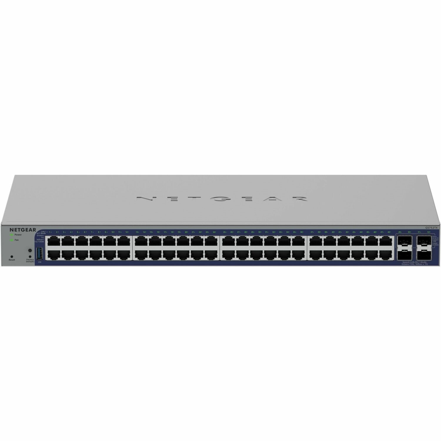 Netgear Business GS752TXv3 Ethernet Switch