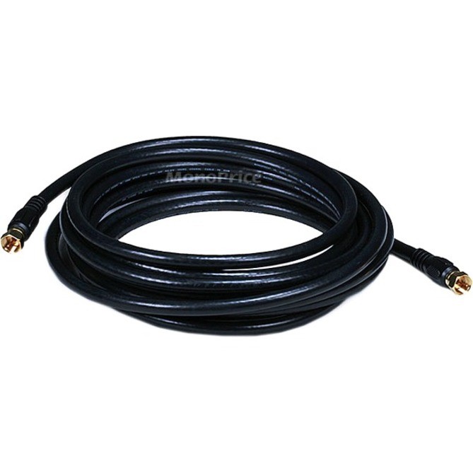 Monoprice RG6 75Ohm_Coax W F Type 15FT -