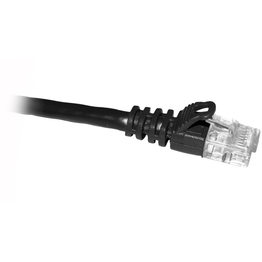 ClearLinks 100FT Cat. 6 550MHZ Black Molded Snagless Patch Cable