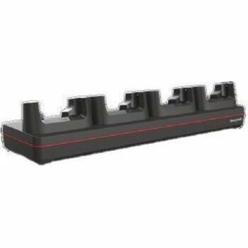HoneyWell CT37/CT30 XP Booted 4 Bay Charger. Kit Includes 4 Bay Charger (Cup: Ct30p-Ucp-B), Power Supply, No Power Cord. For Recharging Up To 4 Computers With Protective boot.It´s Compatible With CT30