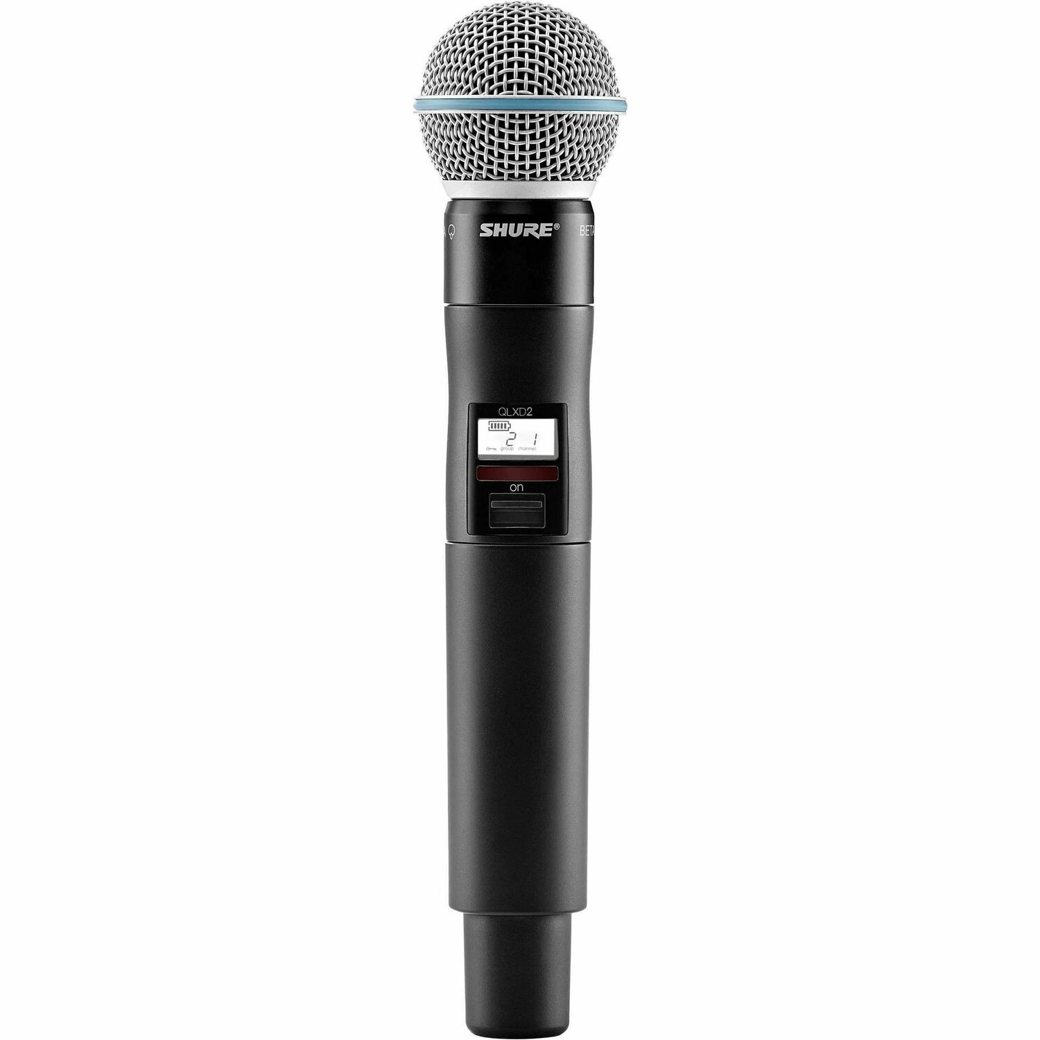 Shure QLXD2/B58A Handheld Transmitter with Beta 58A Capsule
