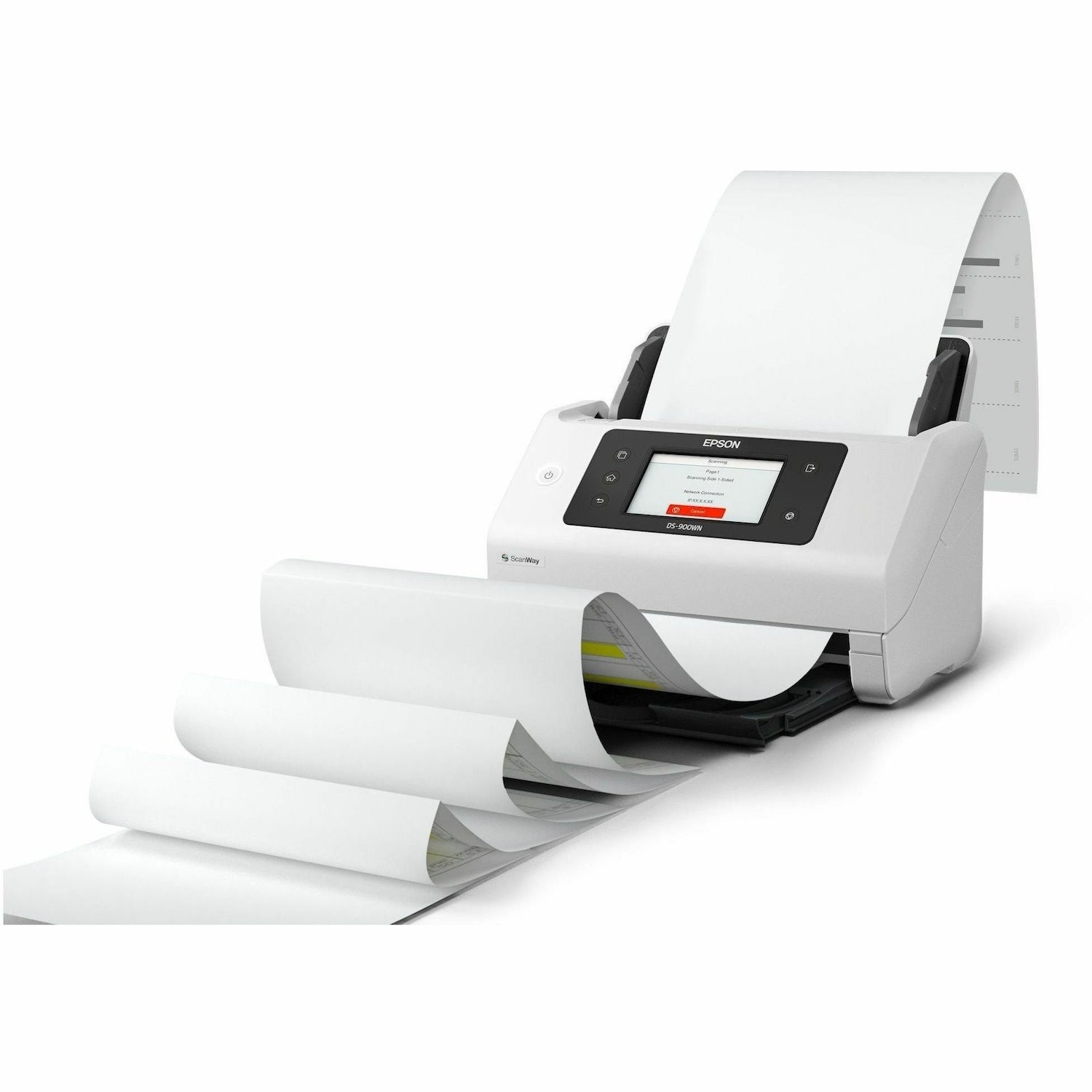 Epson WorkForce DS-900WN Cordless Sheetfed Scanner - 600 x 600 dpi Optical