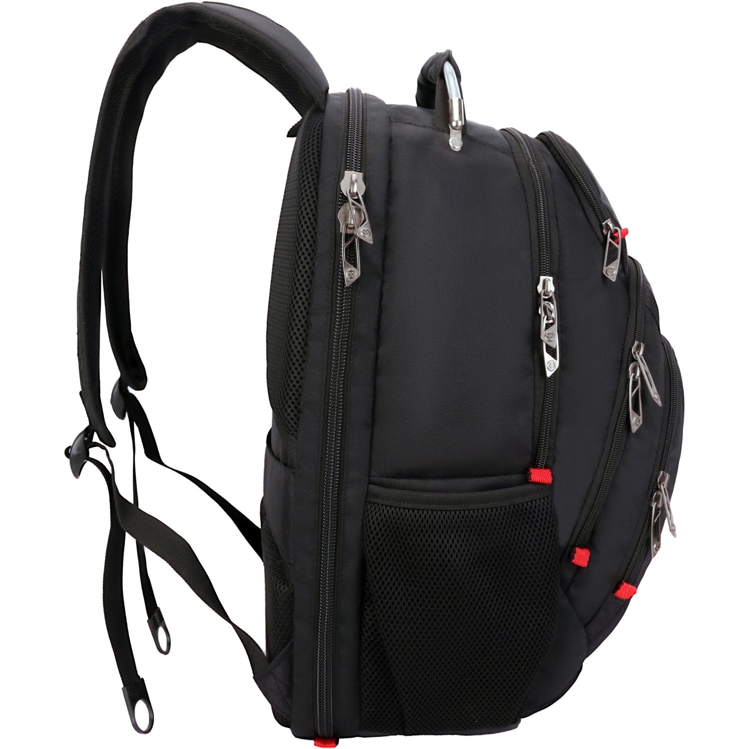 Swissdigital Design Pixel SD-857 Carrying Case (Backpack) for 15.6" to 16" Apple iPhone iPad Notebook, MacBook Pro - Black