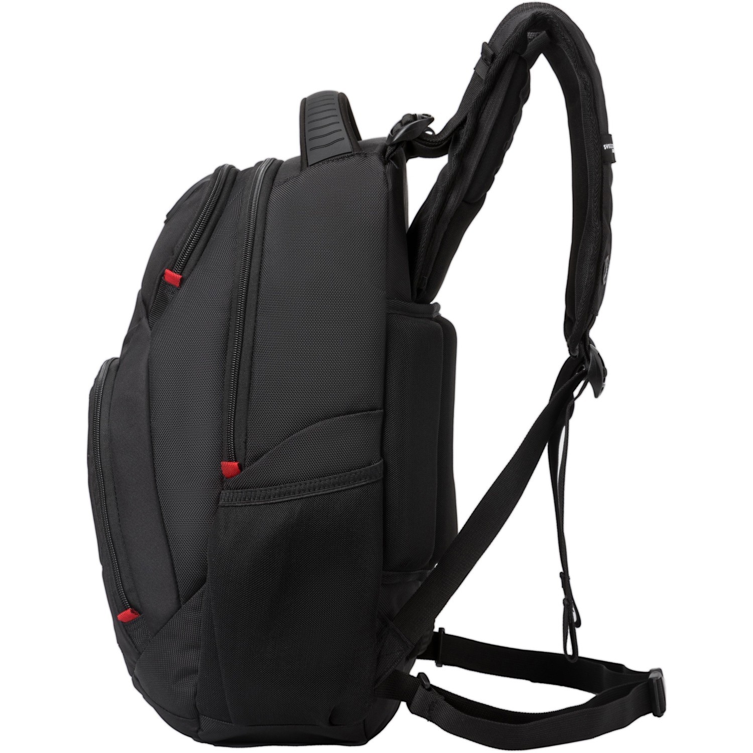 Swissdigital NEPTUNE Massage Backpack - Travel & Work Bag with Patented Massage System, USB Charging Port, RFID Protection, Trolley Sleeve, Extra Large Capacity, Padded Laptop Compartment, Fits 16" laptop, Water Bottle Holder, Sunglasses Pocket, Multi-Function Organizer, Breathable Air-Mesh Back Panel, and Durable Design