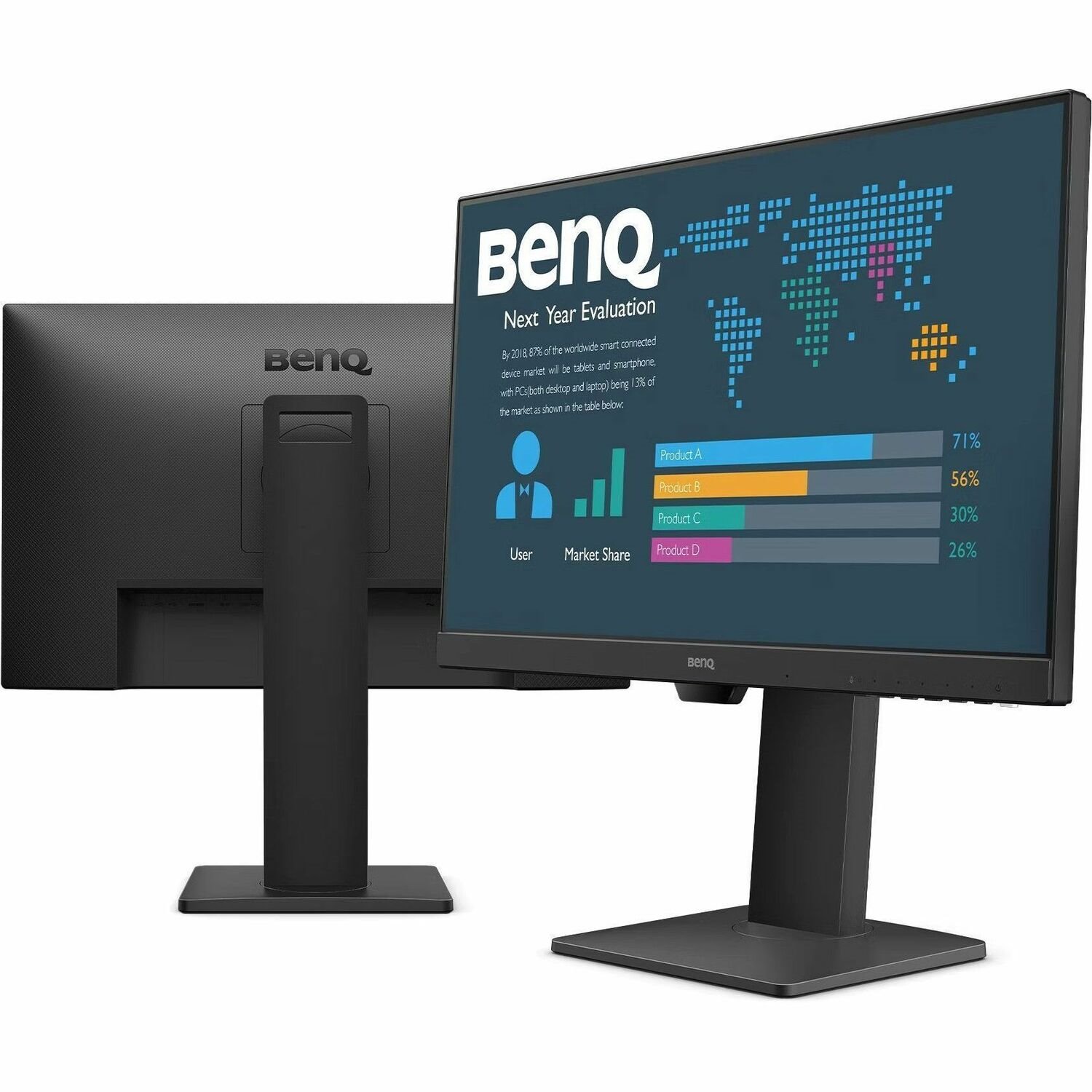 BenQ Black23.81920X1080100hz Ips
