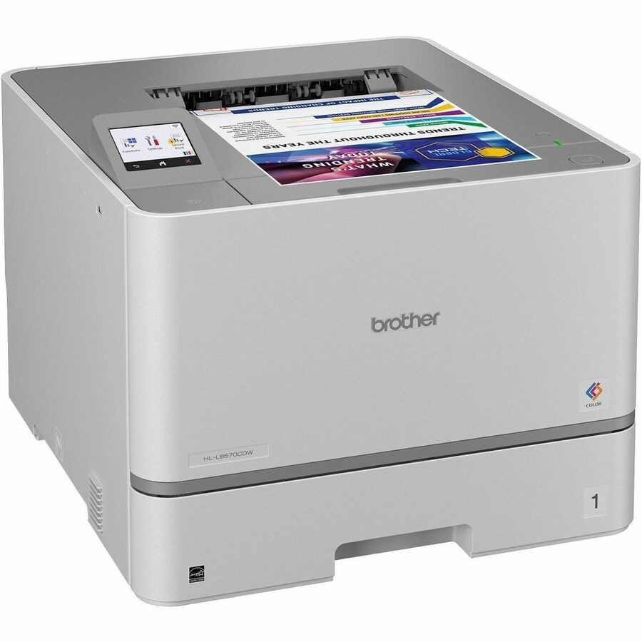 Brother Workhorse HL-L8570CDW Business Color Laser Printer with Advanced Security Features and Low Total Cost of Ownership