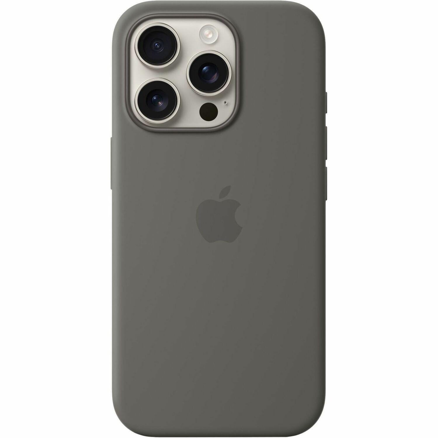 Apple iPhone 16 Pro Silicone Case with MagSafe - Stone Grey