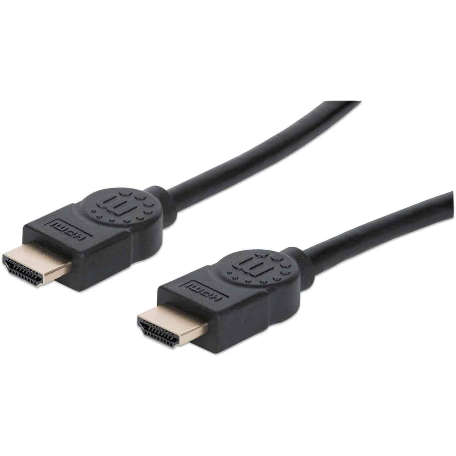Manhattan Premium High Speed Hdmi Cable With Ethernet, Black, 5M