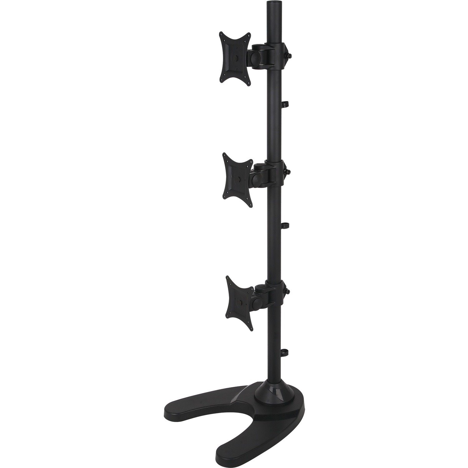 Vivo Triple LCD Monitor Desk Stand/Mount Free Standing Vertical 3 Screens up to 27"