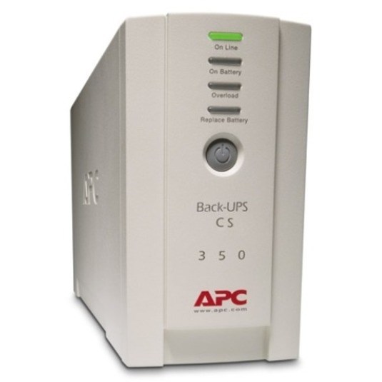 APC by Schneider Electric Back-UPS BK350EI Standby UPS - 350 VA/210 W