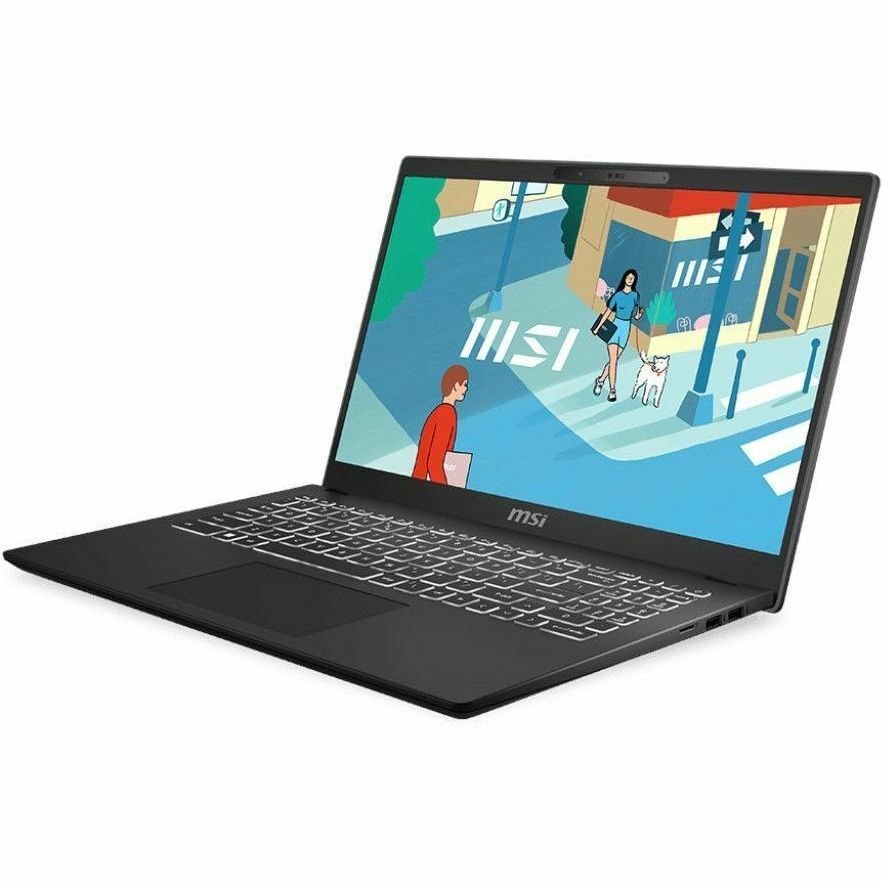 MSI Modern 15 H C13M Modern 15 H C13M-222AU 15.6" Notebook - Full HD - Intel Core i9 13th Gen i9-13900H - 16 GB - 1 TB SSD - Classic Black