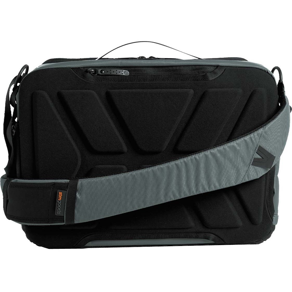 STM Goods Dux Rugged Carrying Case (Messenger) for 38.1 cm (15") to 40.6 cm (16") Apple MacBook - Gray Storm