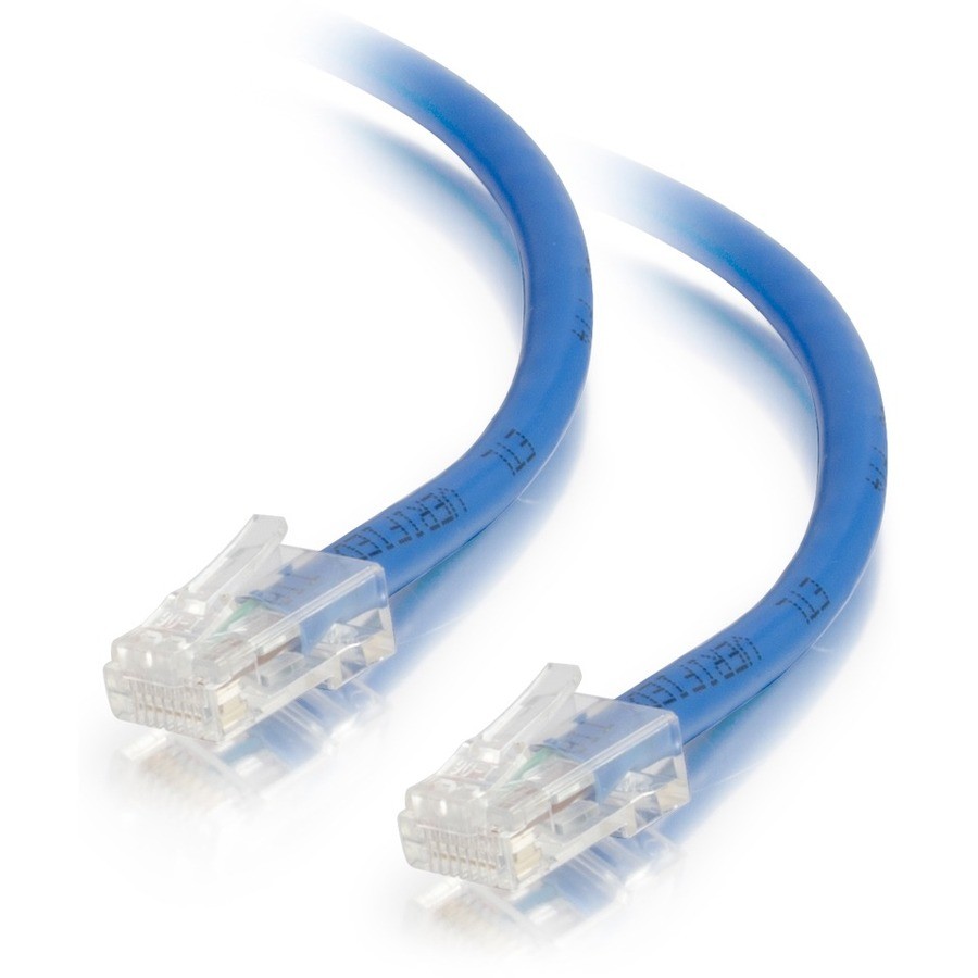 Cables To Go C2G Cat5e Non-Booted Unshielded (Utp) Network Patch Cable, Blue, 5FT