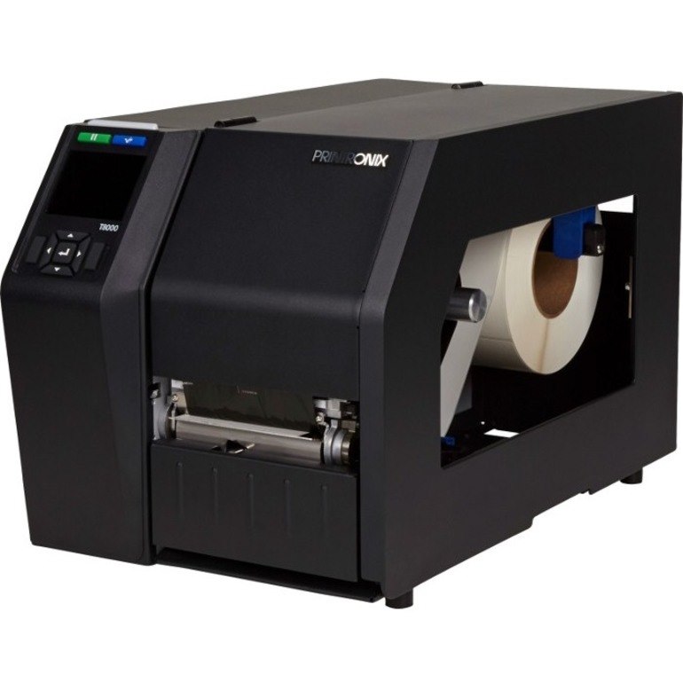Printronix T8308 Industrial Direct Thermal/Thermal Transfer Printer - Monochrome - Label Print - Fast Ethernet - USB - Serial - Parallel - IEEE 802.11a/b/g/n/ac Wireless LAN - With Cutter