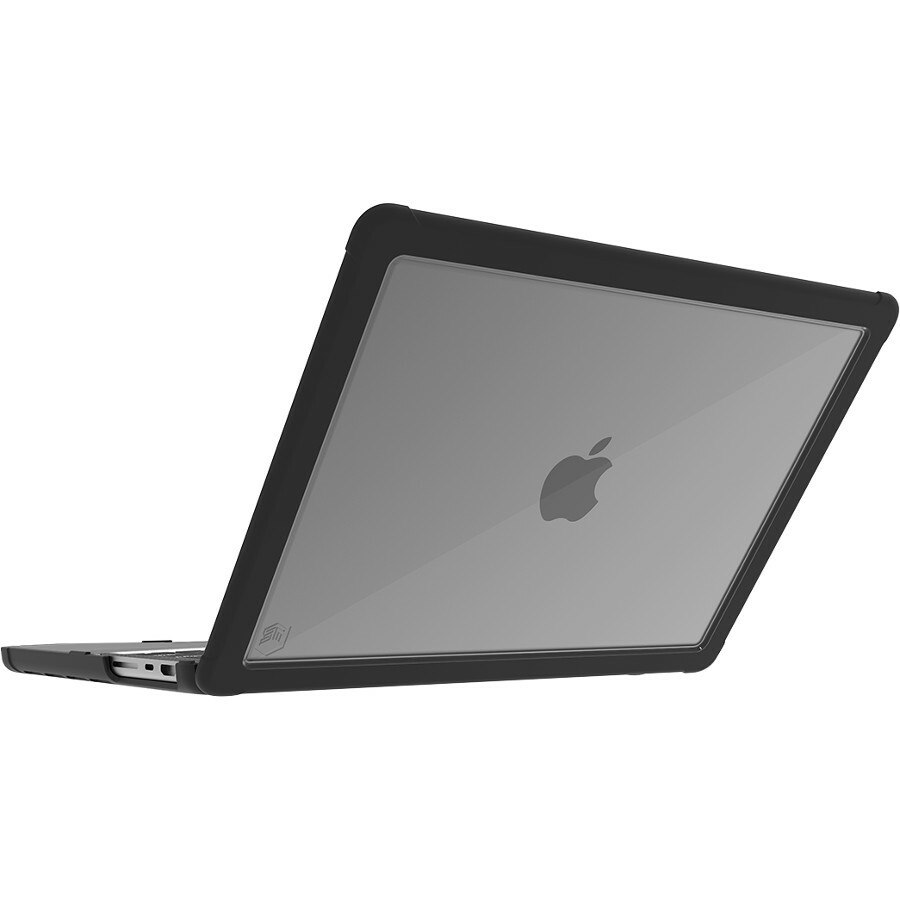 STM Goods Dux Case for Apple MacBook Pro - Textured Rubber Feet - Black, Transparent