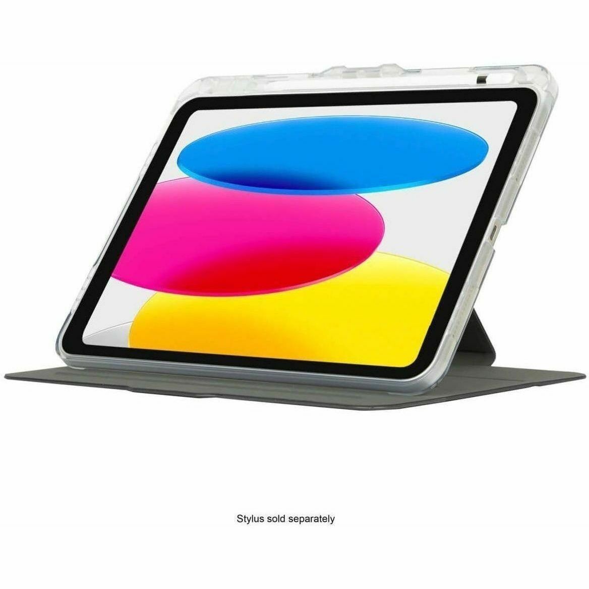 Targus VersaVu THD936GL Carrying Case (Folio) for 27.7 cm (10.9") Apple iPad (10th Generation), iPad (11th Generation) Tablet - Clear