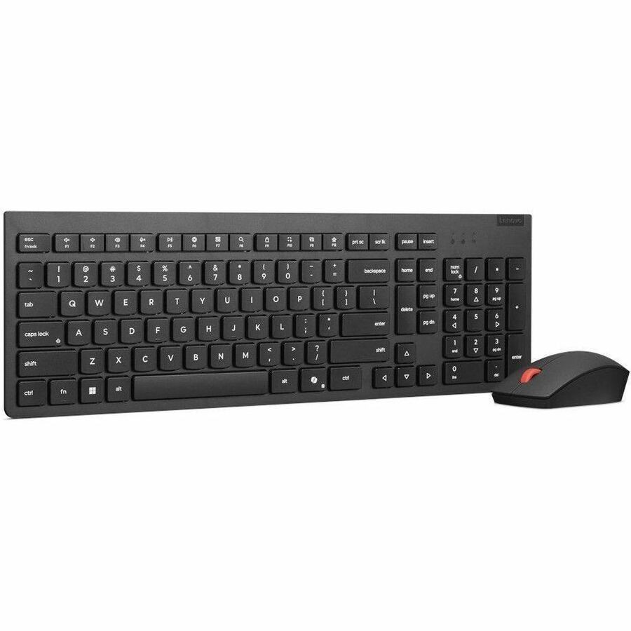 Lenovo Essential Wireless Combo Keyboard & Mouse Gen2 Black-Danish