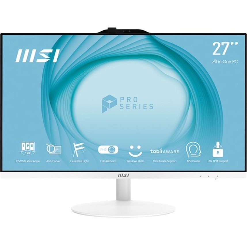 MSI PRO AP272 12M-036US All-in-One Computer - Intel Core i5 12th Gen i5-12400 - 8 GB - 500 GB SSD - 27" Full HD - Desktop - Black