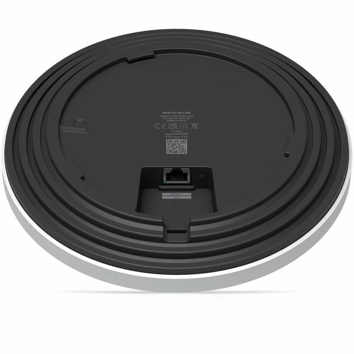 Ubiquiti U7 Pro U7 Pro XG Tri Band Wi-Fi 7 IEEE 802.11n/ac/ax/be/v/r/k 5.80 Gbit/s Wireless Access Point - Yes