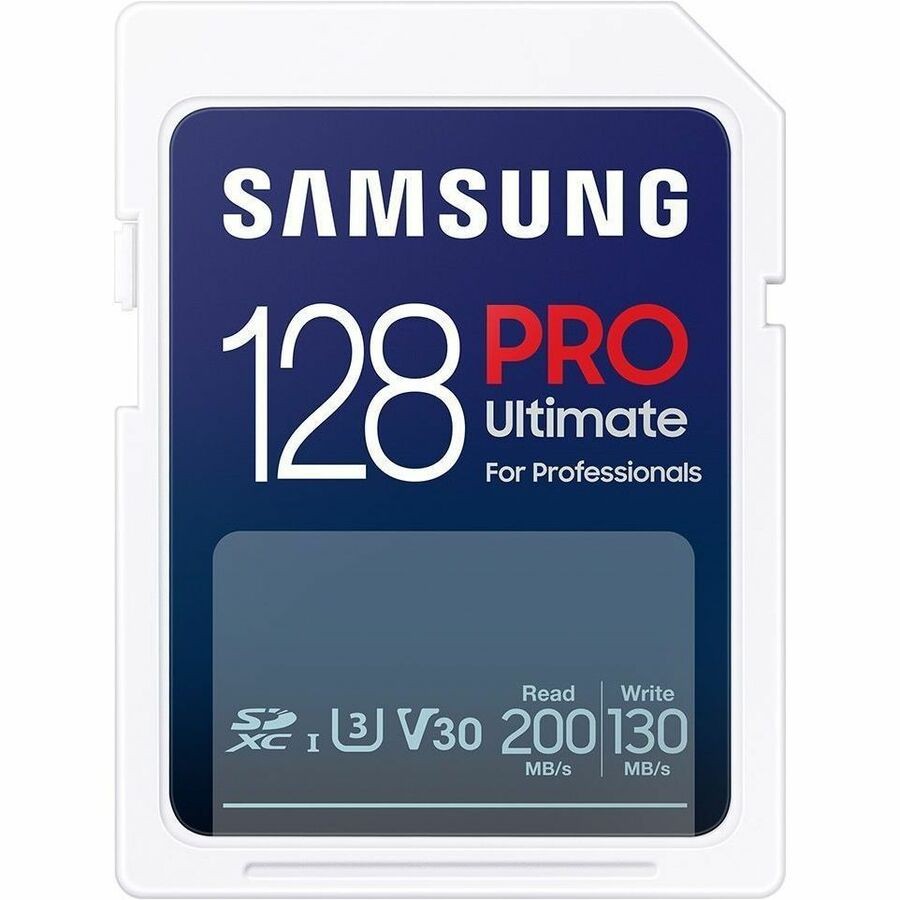 Samsung PRO Ultimate 128 GB Class 10/UHS-I (U3) V30 SDXC - 1