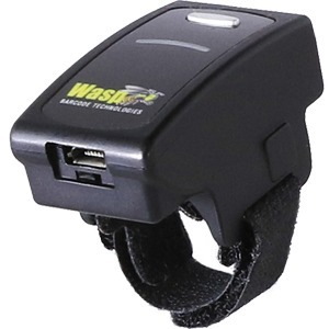 WRS100SBR 1D Ring Barcode Scanner with Charging Cradle