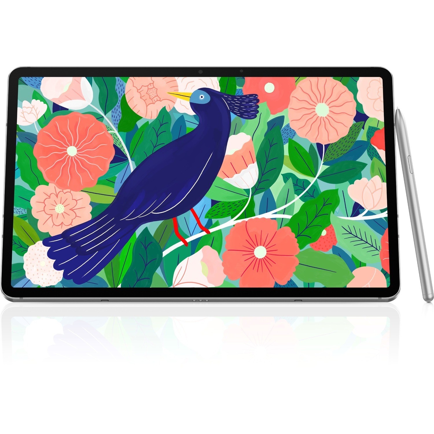 Samsung Galaxy Tab S7 SM-T875 Tablet - 11" WQXGA - Octa-core (Kryo 585 Single-core (1 Core) 3.09 GHz + Kryo 585 Triple-core (3 Core) 2.40 GHz Quad-core (4 Core) 1.80 GHz) - 8 GB RAM - 256 GB Storage - Android 10 - 4G - Mystic Silver