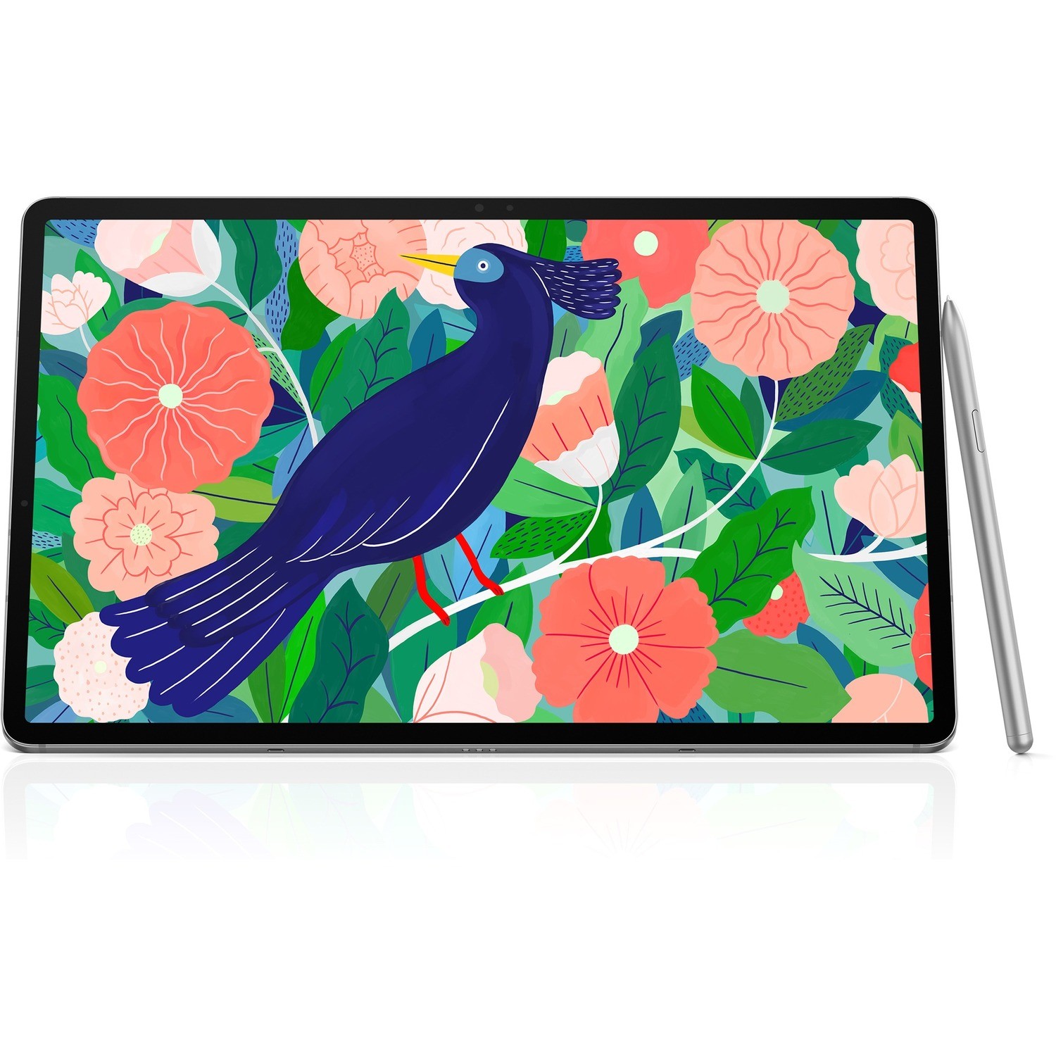 Samsung Galaxy Tab S7 SM-T870 Tablet - 11" WQXGA - Octa-core (Kryo 585 Single-core (1 Core) 3.09 GHz + Kryo 585 Triple-core (3 Core) 2.42 GHz + Kryo 585 Quad-core (4 Core) 1.80 GHz) - 6 GB RAM - 128 GB Storage - Android 10 - Mystic Silver