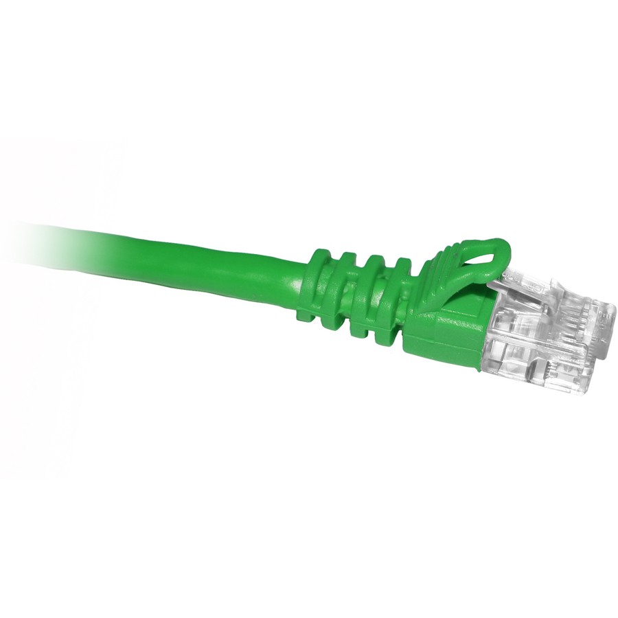 ClearLinks 100FT Cat. 5E 350HMZ Green Molded Snagless Patch Cable