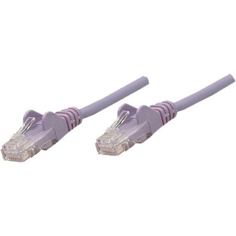 Intellinet Cat6 Utp Patch Cable, Purple, 7FT