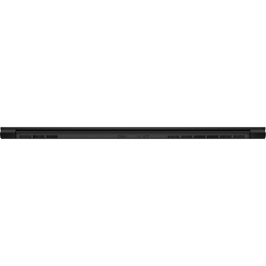 MSI Creator 17 B11UH-241 17.3" Rugged Notebook - 4K UHD - Intel Core i9 11th Gen i9-11900H - 32 GB - 1 TB SSD - Core Black