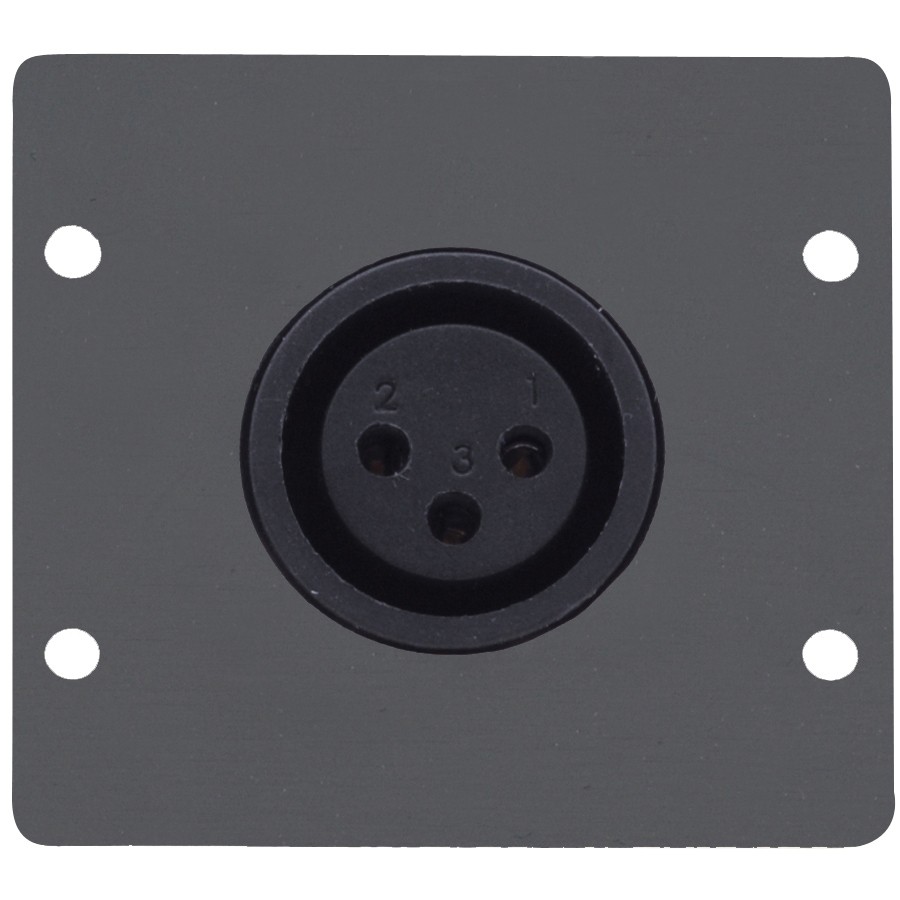 Kramer 1 Socket Audio Faceplate