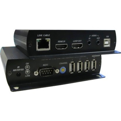 Comprehensive HDMI, KVM, USB & RS232/IR Extender Up to 180M Over IP