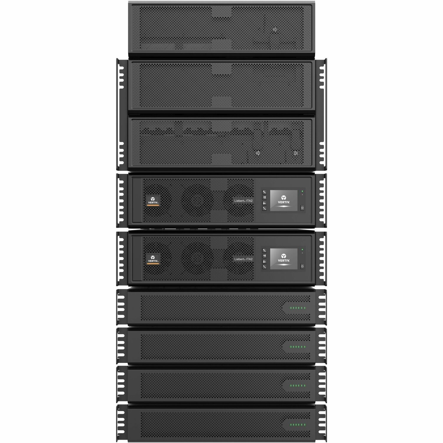 Vertiv Liebert ITA2 UPS - 15kVA/15kW 1+1 Redundant;208/120VAC (220/127VAC)3-ph 4 Wire w/ SNMP,2 pair ITA2 Lithium-Ion battery (ITA2LI-15KRT208V23URN)