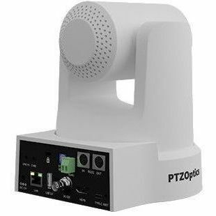 PTZOptics 8.4 Megapixel 4K Network Camera - Color - White