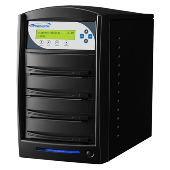 Vinpower Digital Vinpower SharkNet DVD/CD Usb 1:3 Network Tower Duplicator W/ Hard Drive