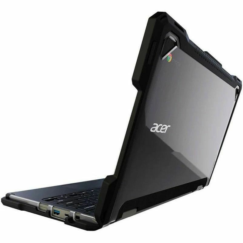 Rugged Hard Shell Case for Acer Chromebook 511 (R756TN) w/ Stylus Cutout