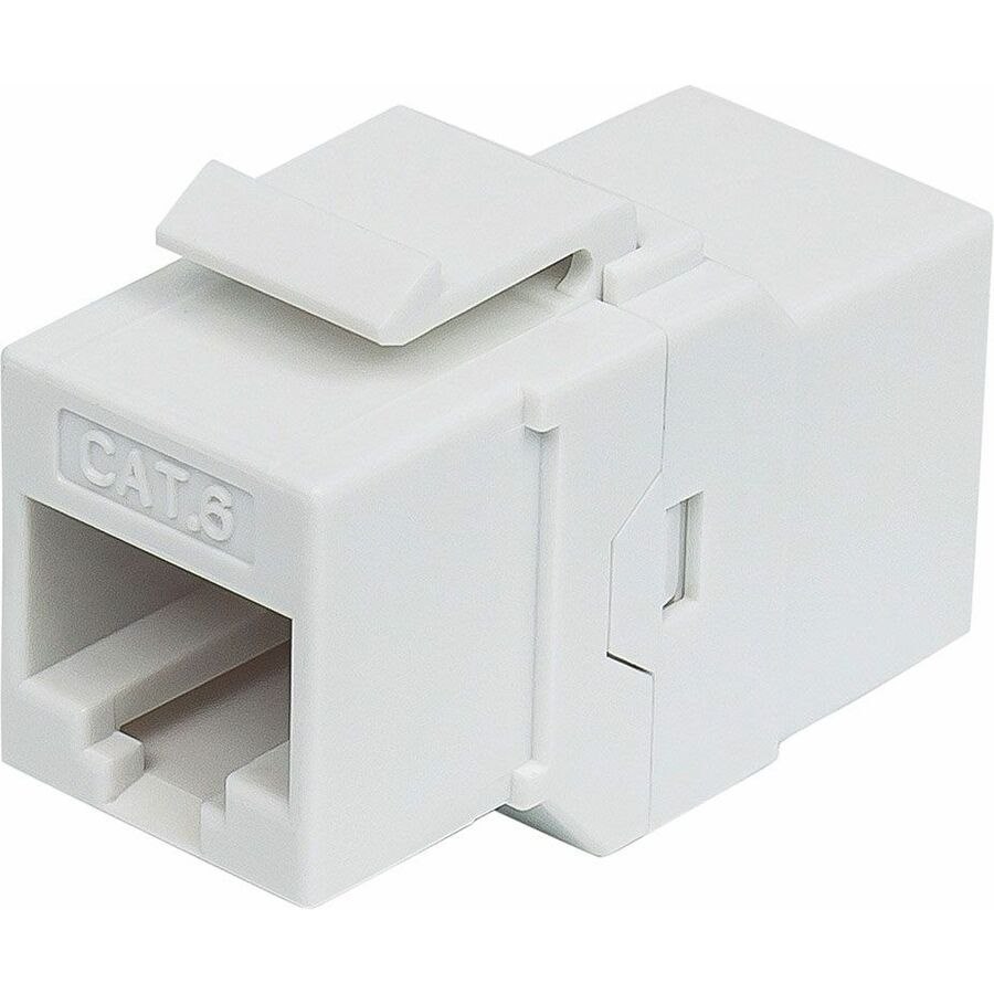 Intellinet 8P8C F/F Cat6 Inline Coupler 568A/568B White