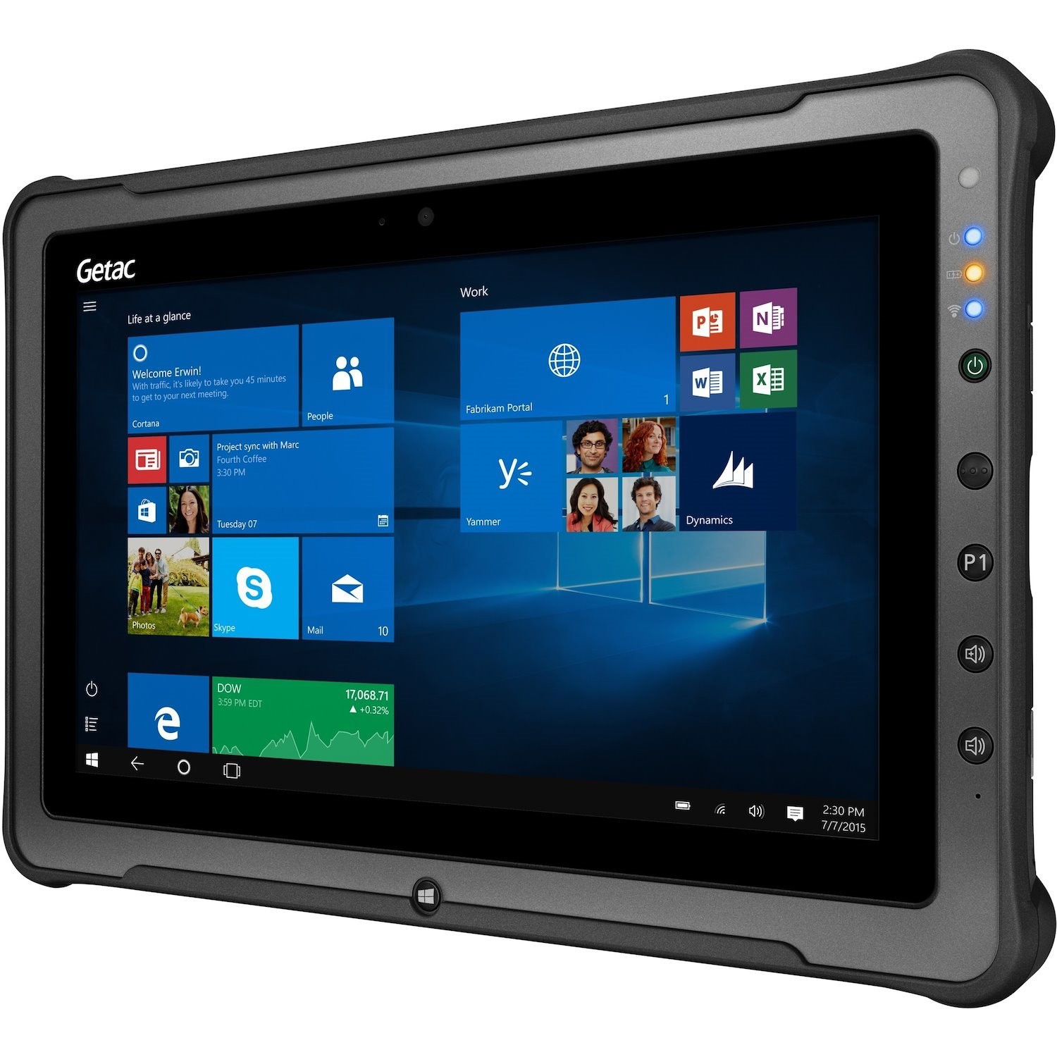 Getac F110G3 Tablet - 11.6" - 8 GB - 512 GB SSD - Windows 10 64-bit