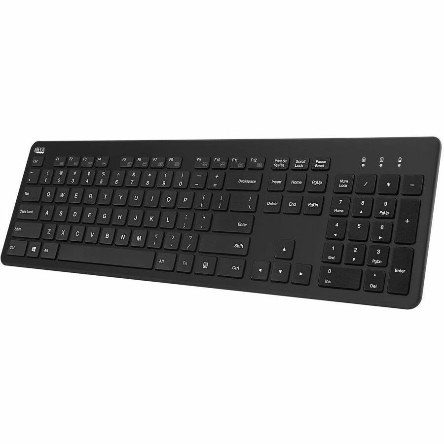 Adesso 2.4Ghz Wireless Scissor Switch Desktop Keyboard