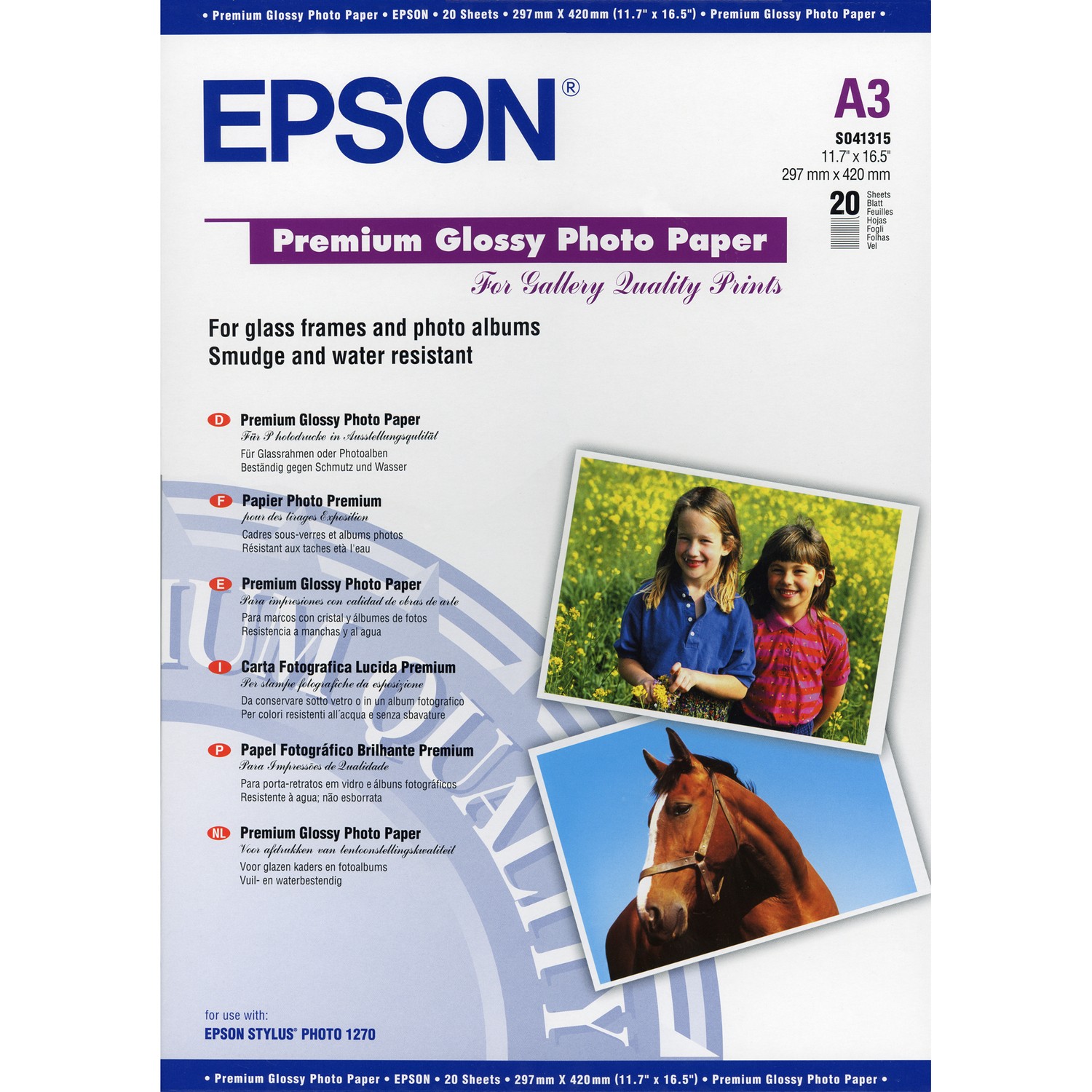 Epson Premium Glossy Photo Paper