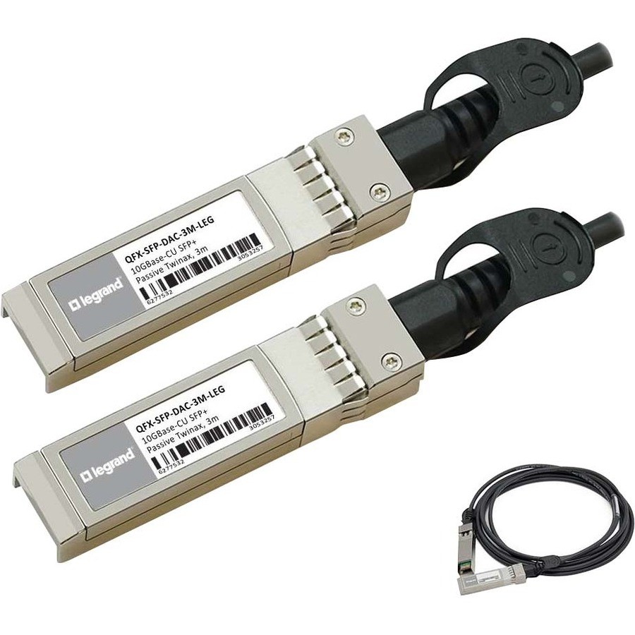 C2G Juniper Networks QFX-SFP-DAC-3M Compatible 10GBase-CU SFP+ DAC 3m TAA