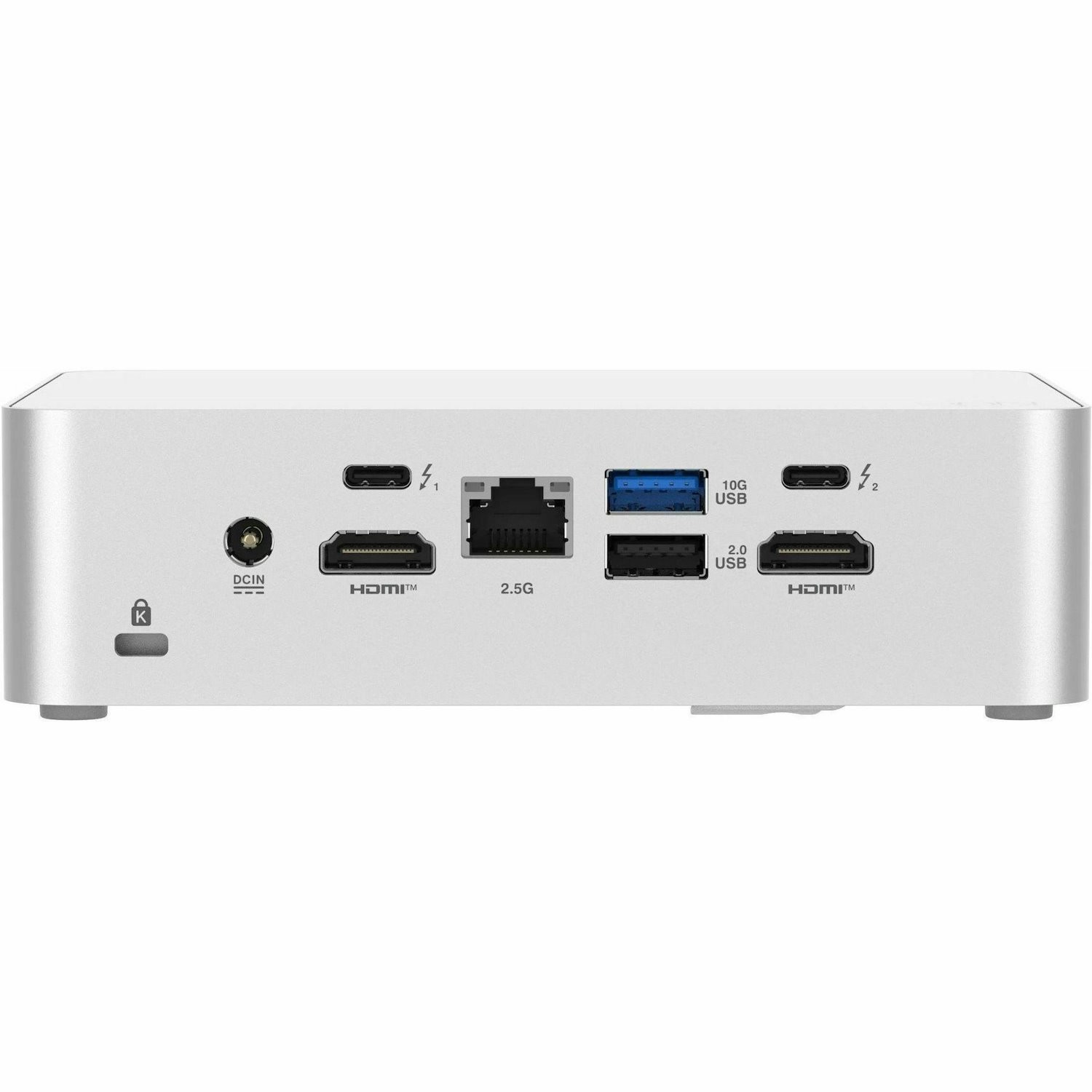 Asus NUC 15 Pro Plus RNUC15CRSU5063AU Desktop Computer - Intel Core Ultra 5 225H - 16 GB - 512 GB SSD - Mini PC - Silver