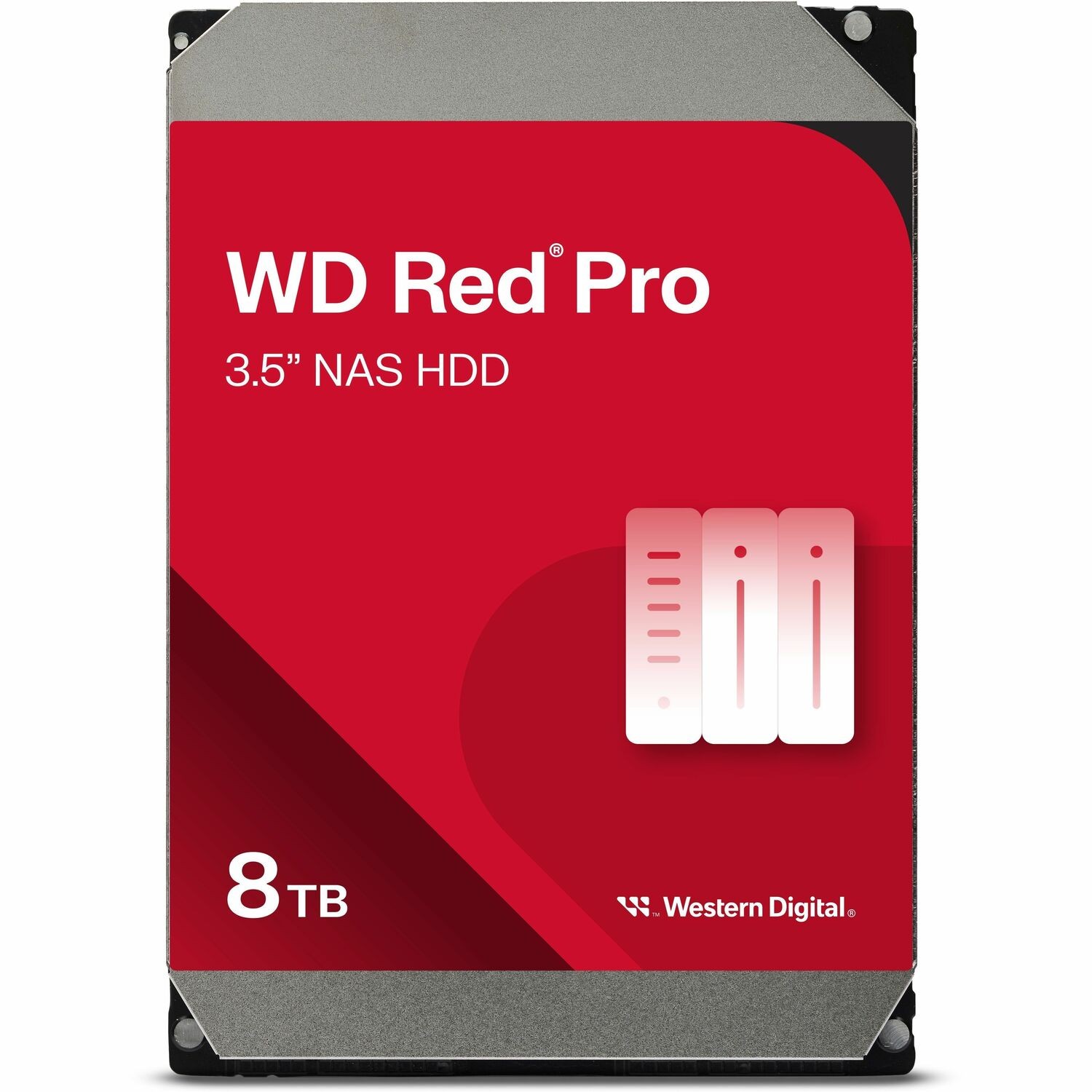 Western Digital WD Red Pro Nas, 8TB, 3.5" Form Factor, Sata 6 GB/S, 256MB Cache, 5 YRS Warranty