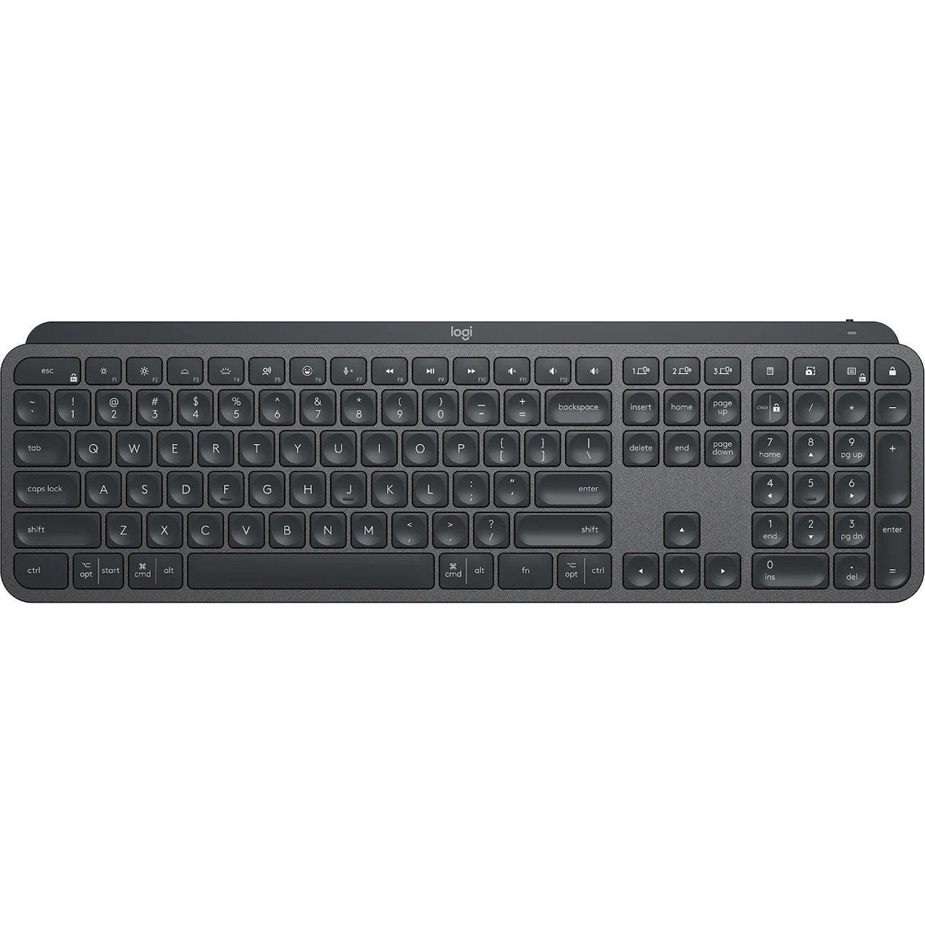 Logitech MX Keys for Business Keyboard - Wireless Connectivity - English (US) - Graphite