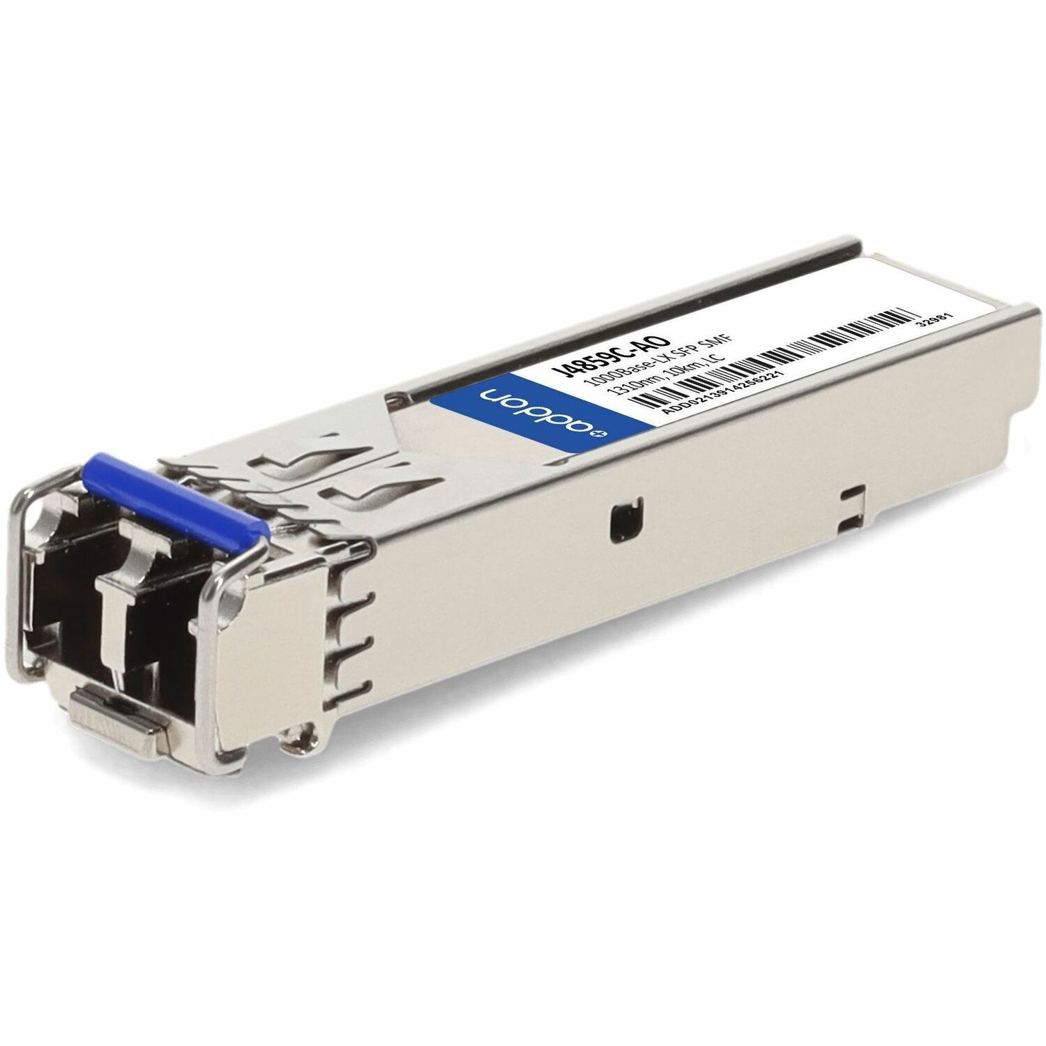 AddOn HP&reg; J4859C Compatible TAA 1000Base-LX SFP Transceiver (SMF, 1310nm, 10km, LC, DOM)